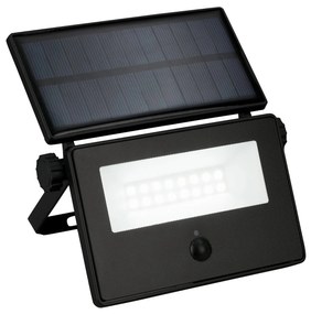 Applique Solare Nordico Suna Plastica Nero Led Integrato 5W 4000K