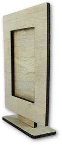 Cornice portafoto verticale in legno - Piccolo