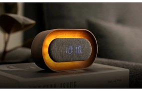 Sveglia digitale Lumos Walnut – Gingko