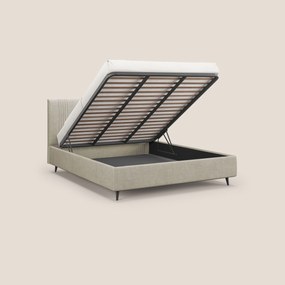 Yvonne letto contenitore in morbido tessuto impermeabile T02 panna