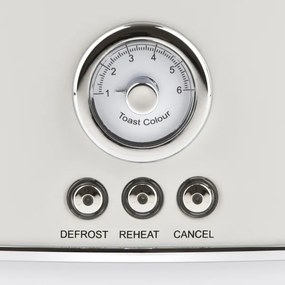 G3Ferrari G1013401 - Tostapane a due fette ARTISTA 750W/230V bianco