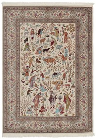 Ghom Tappeto 210x150 (Iran) Annodato A Mano