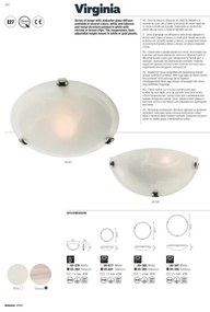 Redo 05-378 - Applique VIRGINIA 1xE27/42W/230V