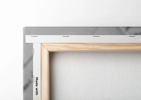 Quadro su tela – Gigli su vecchio documento in bianco e nero