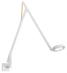 String W1 Applique da Parete DTW Matt White/Orange - Rotaliana