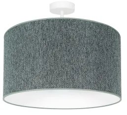 Duolla - Lampadario a plafone ROLLER ECO RECYCLING 1xE27/15W/230V diametro 45 cm verde