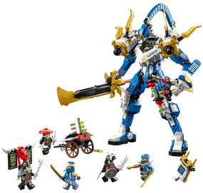 Mech Titano di Jay con personaggi e accessori Lego