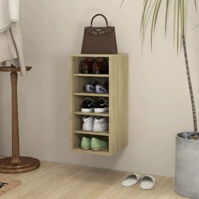 Scarpiera Rovere Sonoma 31,5x35x70 Cm İn Truciolato /
