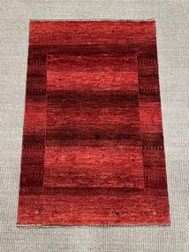 Loribaft Tappeto persiano 60x90 Rosso (Iran) Annodato A Mano