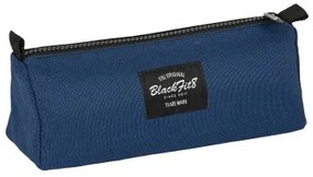 Astuccio Scuola BlackFit8 Urban Nero Blu Marino (21 x 8 x 7 cm)