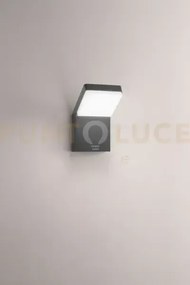 Piega applique in alluminio antracite opaco led 20w cct 3000k 4000k...
