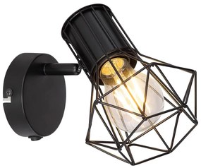 Globo 54017-1 - Luce Spot da parete PRISKA 1xE27/40W/230V