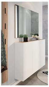 Set da ingresso bianco e color legno naturale effetto rovere Libbiano - Germania