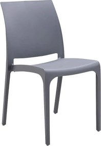 VOLGA - sedia da giardino in plastica