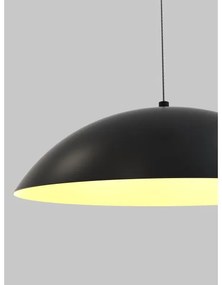 Wofi 6001-104 - Lampadario a sospensione con filo LED dimmerabile ROSCOFF LED/19W/230V nero/oro