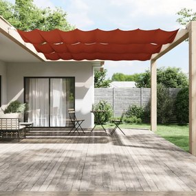 Paravento Verticale Terracotta 180x1200 Cm İn Tessuto Oxford /