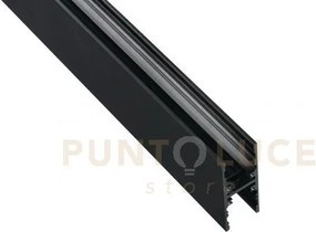 Binario davinci biemissione nero 48v 200x2,9x7,2cm per montaggio a ...