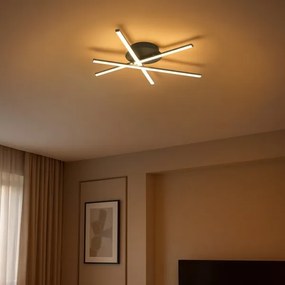 Plafoniera LED STICK LED/12W/230V nera