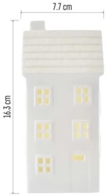 Decorazione di Natale a LED LED/CR2032 casetta