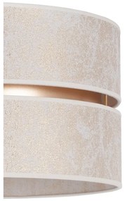 Duolla - Lampadario a sospensione con filo DUO 1xE27/15W/230V diametro 40 cm bianco/oro