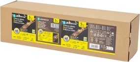 Aigostar - Luce solare di Natale LED/0,054W/1,2V 1m IP65 bianco caldo