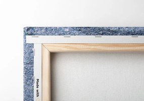 Quadro su tela – Cuore di pietra su sfondo sabbioso