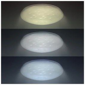 Solight WO763 - Plafoniera LED dimmerabile STAR LED/24W/230V + Telecomando