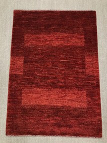 Loribaft Tappeto 120x90 Rosso (Iran) Annodato A Mano