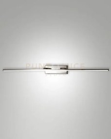 Nala  applique cromo  l.75cm a led 3000k - 15w - 1850 lm ip44