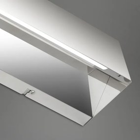 Briloner 2204-018 - Applique a LED da esterno LED/8W/230V IP44 cromo