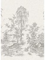 Jannelli & Volpi Wandbild Mandalay - White Black Panel 2