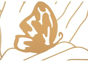 Decorazione murale in metallo 60x80 cm Hands on Face - Mauro Ferretti