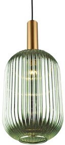 Lampada Da Soffitto Pensile Di Vetro Verde APP459-1CP