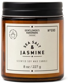Candela di soia profumata tempo di combustione 48 h Sea Salt &amp; Jasmine - Gentlemen's Hardware