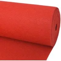 Tappeto Piatto da Esposizione 1x24 m Rosso cod mxl 49736