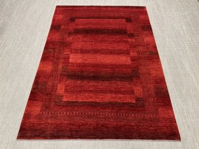 Loribaft Tappeto 210 x 300 Rosso (Iran) Annodato A Mano