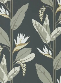 Harlequin Carta da parati Llenya - Jet/ Stone/ Gold