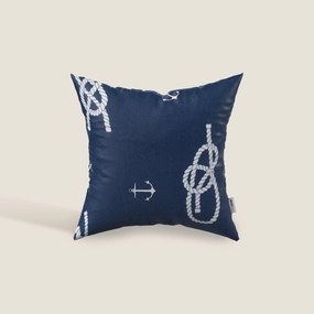 Marino cuscino in cotone disponibile in diverse colorazioni stile marinaresco blu