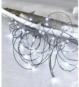 Catena LED natalizia da esterno 75xLED/12,5m IP44 bianco freddo