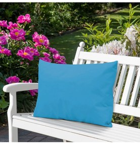 Cuscino da giardino impermeabile 50x70 cm blu chiaro