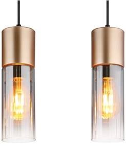 Globo 21000-4HCA - Lampadario a sospensione su cavo ANNIKA 4xE27/25W/230V