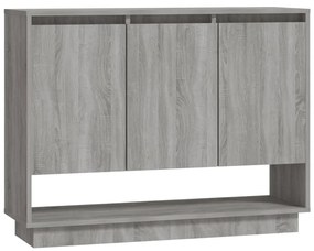 Credenza grigio sonoma 97x31x75 cm in truciolato