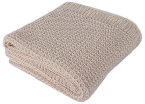 Coperta per neonati in cotone rosa Lucky, 90 x 90 cm - Homemania Decor