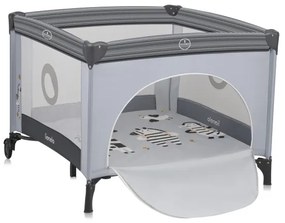 Lionelo - Recinto gioco BONNIE Grigio Pietra