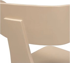 Sedia da pranzo di colore naturale con effetto frassino impilabile Form – WOOOD