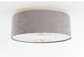 Plafoniera RAYS 2xE27/60W/230V diametro 40 cm grigio