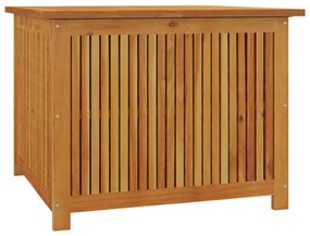 Contenitore da giardino 75x75x58 cm in legno massello di acacia