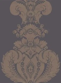 Cole & Son Carta da parati Baudelaire - black/ bronze
