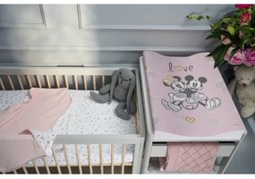 CebaBaby - Materassino fasciatoio bilaterale COZY DISNEY 50x70 cm rosa