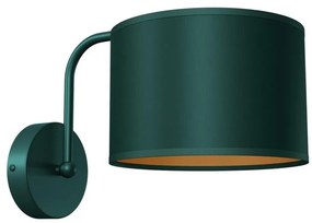 Lampada da parete VERDE 1xE27/60W/230V verde